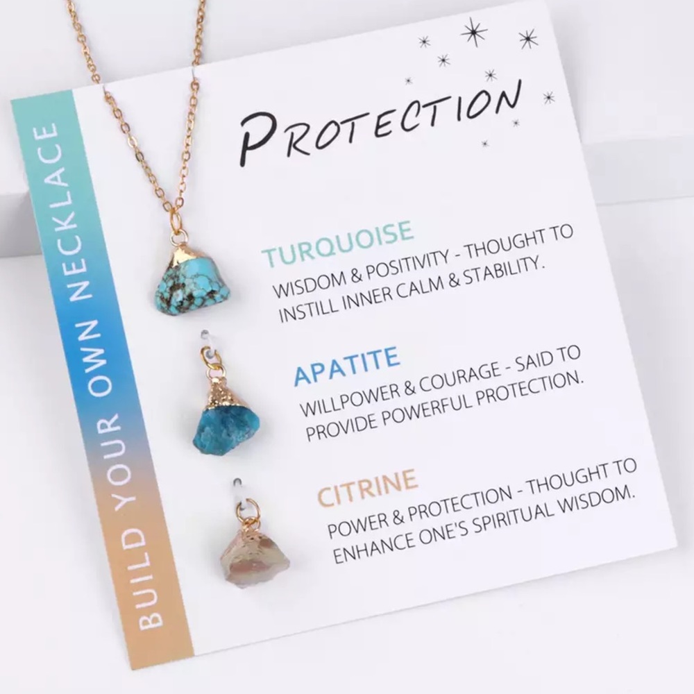 Gemstone necklace sets - Picture 5 of 9